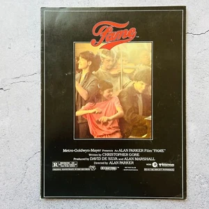 Fame Vintage Movie Program Metro-Goldwyn Mayer 1980 - Picture 1 of 11
