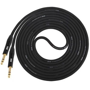 LyxPro ¼" TRS to ¼ TRS Balanced Audio Cable, Superior Signal Transfer, 10 Ft. - Picture 1 of 2