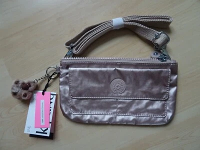 KIPLING® Mini-Umhängetasche "Lane" mit 6 Kartenhalter  Trageriemen Puder Metalli - Bild 1 von 4