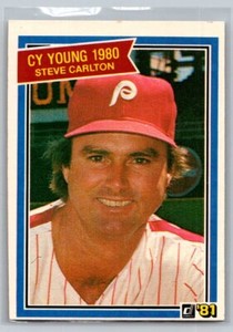 1981 Donruss #481 Steve Carlton - See Photos