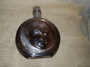 Botella vintage, Wheaton, púrpura, vidrio de carnaval, Dwight David Eisenhower - Imagen 1 de 2