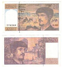 1997 France 20 Francs  circulated banknote P151