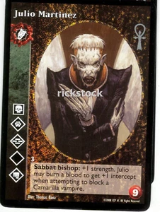Julio Martinez x1 Nosferatu Antitribu BSC Jyhad VTES - Bild 1 von 1