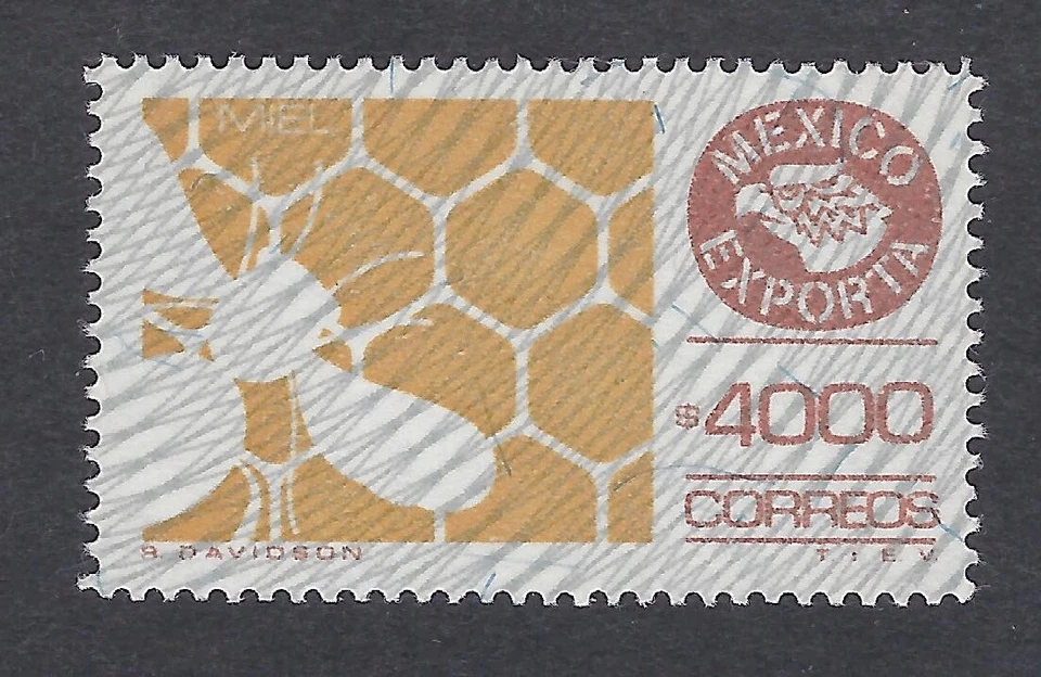 EXPORTA 4000p "MIEL-HONEY"    sc#1504 ex#184a   PPR#9 Cv$ (E242a)* - Image 1 of 1