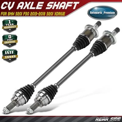 2x Rear Side CV Axle Assembly for BMW 320i F30 2013-2018 320i xDrive F30 428i - Image 1 of 4