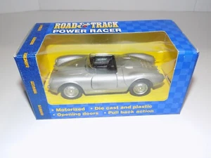 Maisto Road & Track Power Racer Silver Porsche 550 Spyder #21094 Boxed - Picture 1 of 1