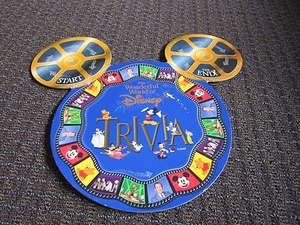 The Wonderful World of Disney TRIVIA Game Replacement Game Board FREE SHIP - Picture 1 of 6