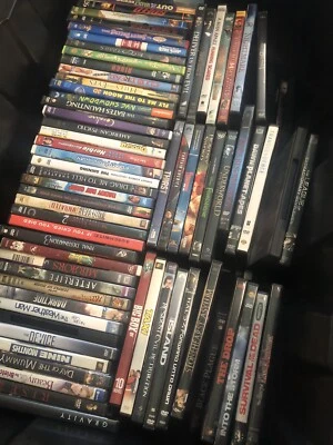 lot of 40 Random dvdWithCases Untested Different than The Photo 17 Lot Available - Image 1 of 3