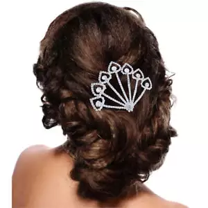 Peine de pelo con diamantes de imitación - Imagen 1 de 3
