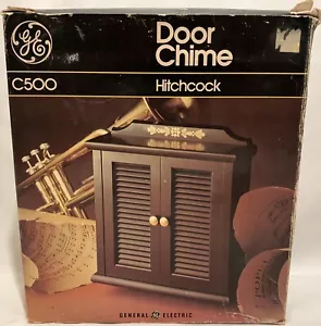 Carillon campanello stile Hitchcock General Electric C500 1976 nuovo vintage - Foto 1 di 4