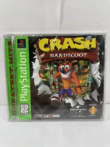 Crash Bandicoot (Sony PlayStation 1, 1996) PS1 BRAND NEW SEALED! - Picture 1 of 24