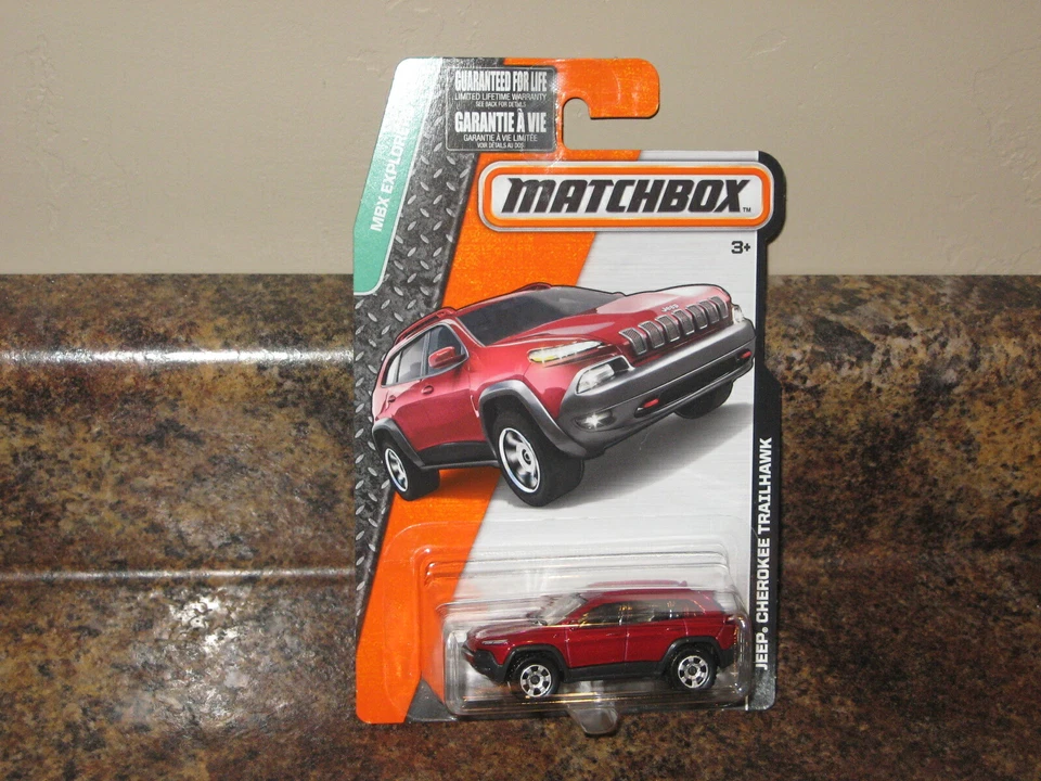 Matchbox 2014 Jeep Cherokee Trailhawk Red Variation  - Image 1 of 1
