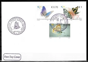 Kosovo 2012 ☀  Insect Flowers Butterflies ☀ FDC - Picture 1 of 1