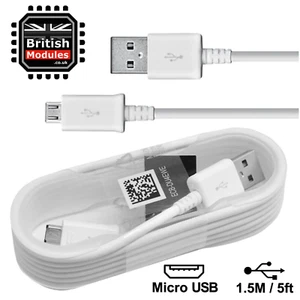 Micro USB Ladegerät Sync Datenkabel für Samsung Galaxy A3 A5 J3 (2016) S6 S7 Edge - Bild 1 von 3