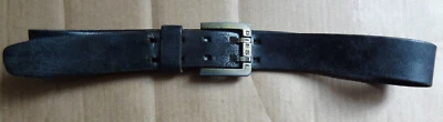 Gürtel  DIESEL 85/34, Echtes Leder, schwarz, Breite ca. 3,5 cm, Italien - Bild 1 von 4