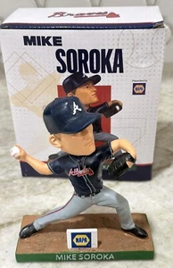 Mike Soroka Bobblehead MLB Atlanta Braves NAPA 2021 SGA New in Box - Picture 1 of 9