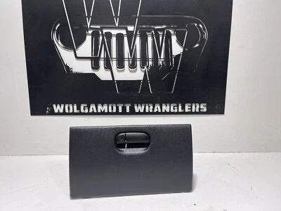 Jeep TJ Wrangler 2003 2004 2005 2006 guantera lateral del pasajero pizarra oscura CC 3M Foto 1 de 4