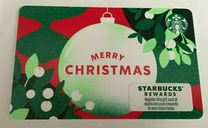 *STARBUCKS* Card - NEW Never Been Used 'Merry Christmas' 2021 NO $ Value - Picture 1 of 1