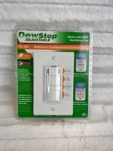 Interruptor de control de humedad/condensación del ventilador ajustable DewStop FS-300-W1 - Imagen 1 de 3