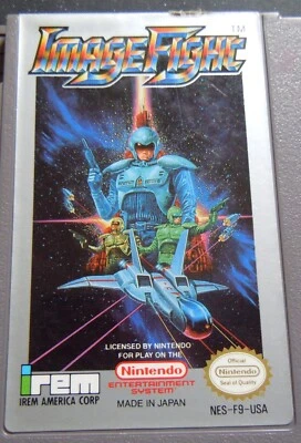 Image Fight Nintendo Entertainment System 1990 NES Original Workin Cart & Sleeve - Image 1 of 4