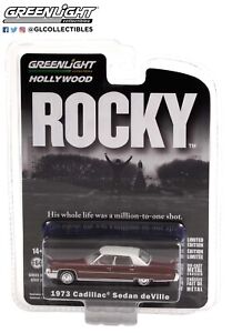 Greenlight 1:64 Echelle Rocky (1976) - 1973 Cadillac Berline Deville - 44950-A