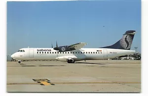 Postcard Airline SABENA AIRWAYS ATR72-211 PH-SCY AUC1. - Picture 1 of 4