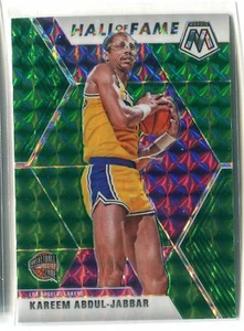 2019-20 Panini Mosaic Kareem Abdul-Jabbar TEAM USA GREEN PRIZM #283 LAKERS - Picture 1 of 1
