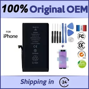 3310mAh IPHONE 12 BATTERY 100% BRAND NEW OEM SUPERIOR CAPACITY +/ TOOLS - Picture 1 of 1