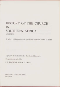 History of the Church in Southern Africa, Vol. 1 - Picture 1 of 1