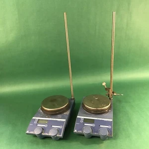Lot of 2 IKA RET Control Visc Hot Plate Magnetic Stirrer - Picture 1 of 8