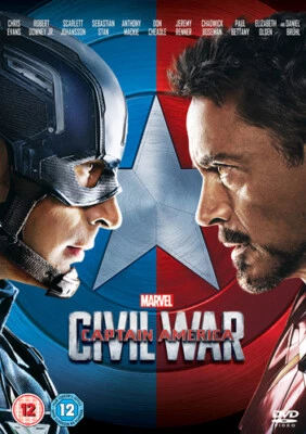 Captain America: Civil War DVD (2016) Chris Evans, Russo (DIR) cert 12 - Image 1 of 2