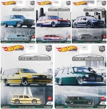 2021 Hot Wheels 1:64 Car Culture B Fast Wagons: VOLVO, AUDI, NISSAN, CHEVY 957B