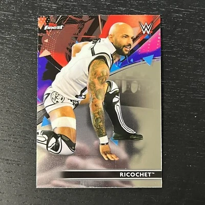 2021 Topps Finest WWE Ricochet Base #33 - Image 1 of 2