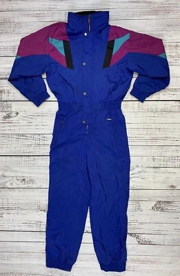 Traje de nieve Descente HECHO EN JAPÓN para hombre talla M blanco traje de esquí de una pieza vintage 80 Foto 1 de 4