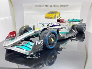 MINICHAMPS 110220744 2022 MONACO GP MERCEDES AMG W13 E.PERFORMANCE #44 1:18 - Picture 1 of 12