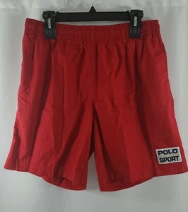 Vintage Ralph Lauren Polo Sport Swimming Trunks Size XL Red EUC - Picture 1 of 10