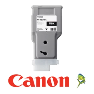 Canon PFI-320 Matte Black 300ml Ink Tank NEW OEM - Picture 1 of 1