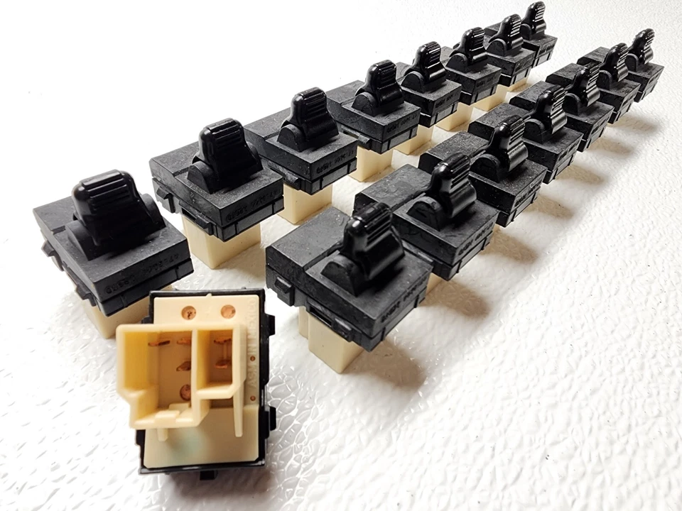 Interruptor de ventana eléctrica a granel (cantidad 16) Dodge Chrysler Jeep Eagle 5 clavijas OEM MEX Foto 1 de 3