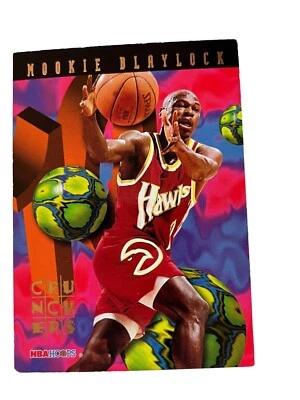 1995 NBA Hoops Mookie Blaylock Crunchers Trading Card - Image 1 of 3