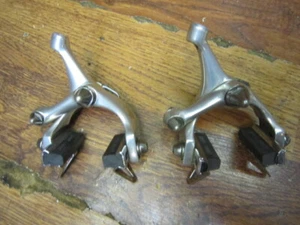VINTAGE CAMPAGNOLO MONOPLANER BRAKE CALIPER SET - Picture 1 of 7