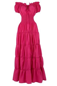 Halloween Medieval Renaissance Ladies Dress Stage Costume Cosplay Vintage Dress - Picture 1 of 41