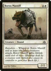 BOROS MASTIFF X 4 N/M- DRAGON'S MAZE MAGIC THE GATHERING - Picture 1 of 1