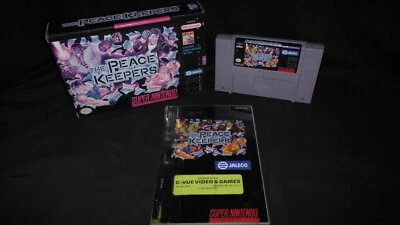 Authentic Peace Keepers Super Nintendo SNES Complete CIB NES - Image 1 of 4