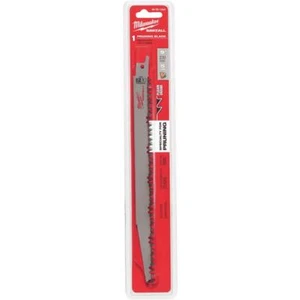 (1) Milwaukee Sawzall 9" 5 TPI Pruning Reciprocating Saw Blade high-carbon steel - Picture 1 of 1