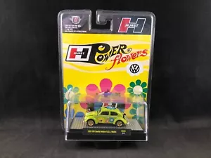M2 Machines 1953 VW "Hurst Power Flowers" Beetle Deluxe USA Model 31500-HS32 - Picture 1 of 3