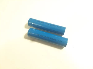 1 Stück IFR 10440 AAA 500mAh 3,2V Pluspol (Button) LiFePO4 für Solar-Lampen - Bild 1 von 1