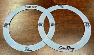 ANILLOS CORREDIZOS DHC 7" para el controlador Pioneer Rev 7 rasguño DJ alfombrillas giratorias - Imagen 1 de 3