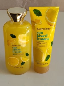 bodycology SUN KISSED LEMONS ๐ ๐ 2 in 1 Body Wash & Bubble Bath & Body Cream - Picture 1 of 6