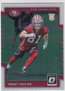 TRENT TAYLOR 2017 Panini Donruss Optic #125 RC 49ers - Picture 1 of 2