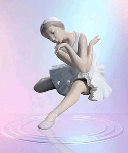 Estatuilla bailarina vintage Lladro Muerte del Cisne 4855 Muerte del Cisne 1973 - Imagen 1 de 24